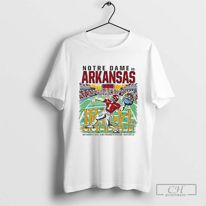 Arkansas Razorbacks Vs Notre Dame Fighting Irish Football Goodbye
