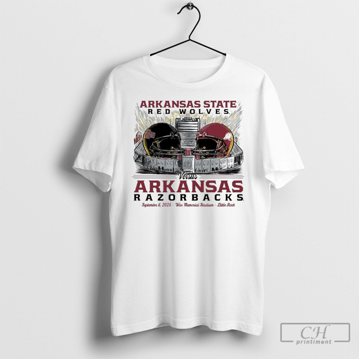 Arkansas State Red Wolves Vs Arkansas Razorbacks September 6 War
