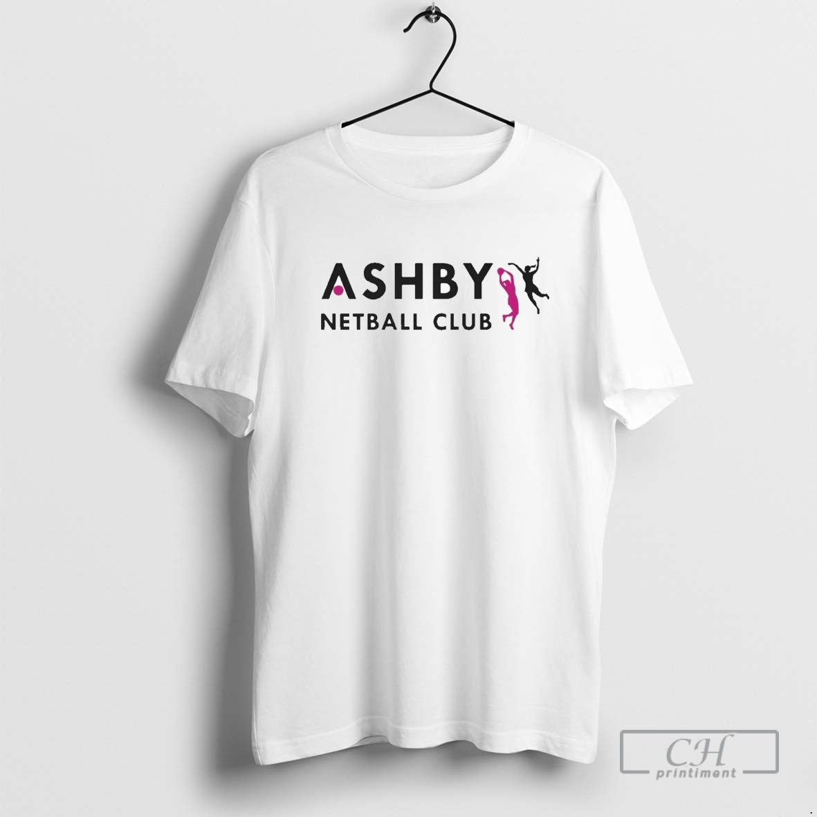 Ashby Netball Club Sweatshirt Retro Style