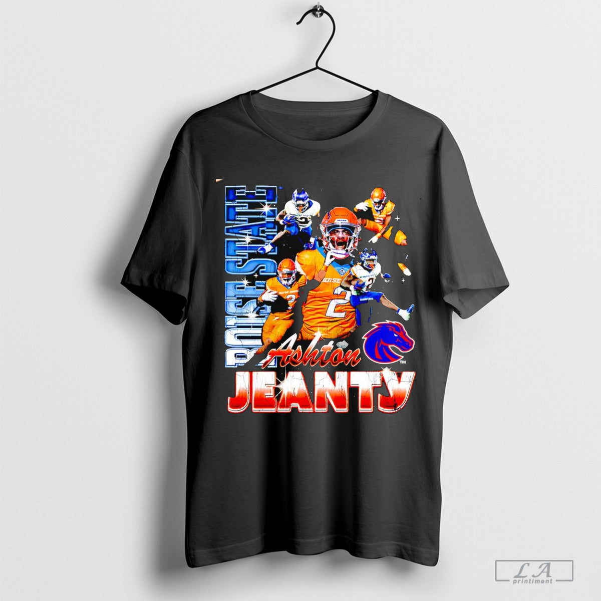Ashton Jeanty Boise State Broncos TShirt Designer Collection