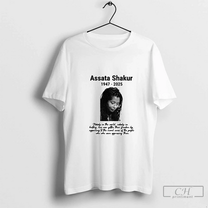 Assata Shakur Justice 1947 2025 Long Sleeve Trendy Design