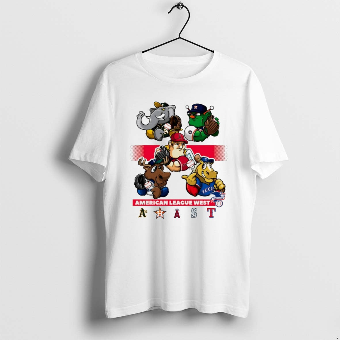 Athletics Houston Astros La Angels Seattle Mariners Texas Rangers
