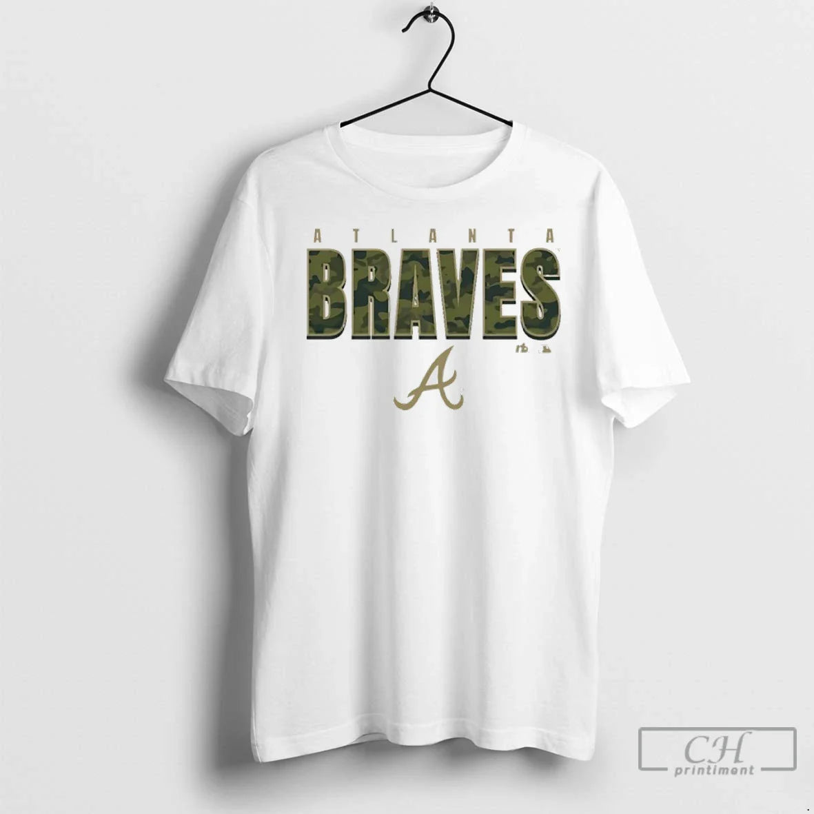 Atlanta Braves Camo Mlb Postseason 2025 T Shirts Tee Stylish Merch