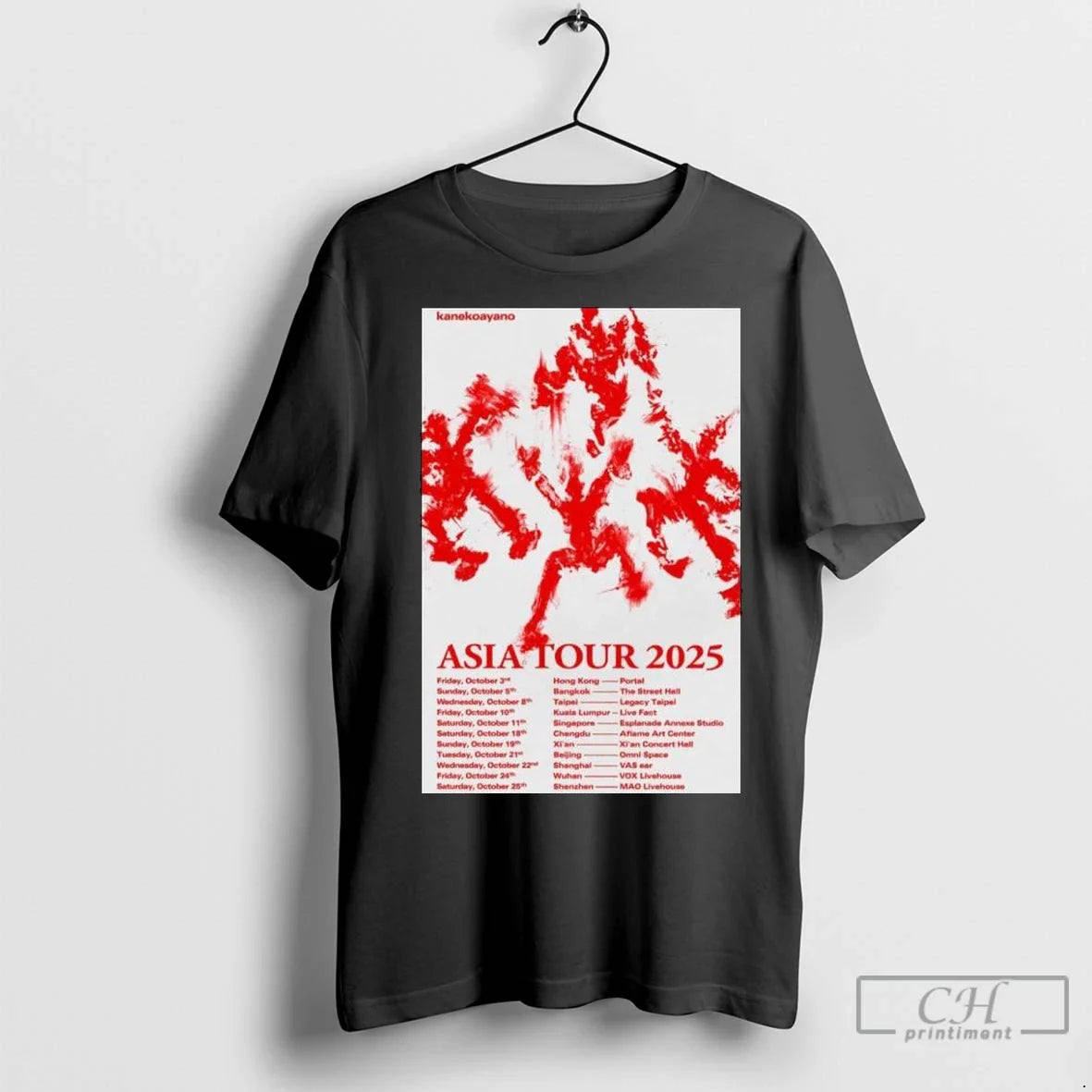 Ayano Kaneko Asia Tour 2025 Long Sleve T Shirts Tank Top Exclusive
