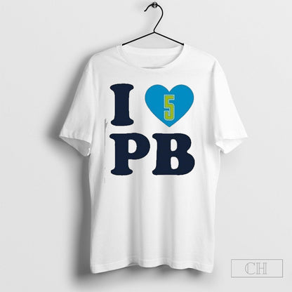 Azzi Fudd Wearing I Love Pb Paige Bueckers Sweatshirt Unique Fashion