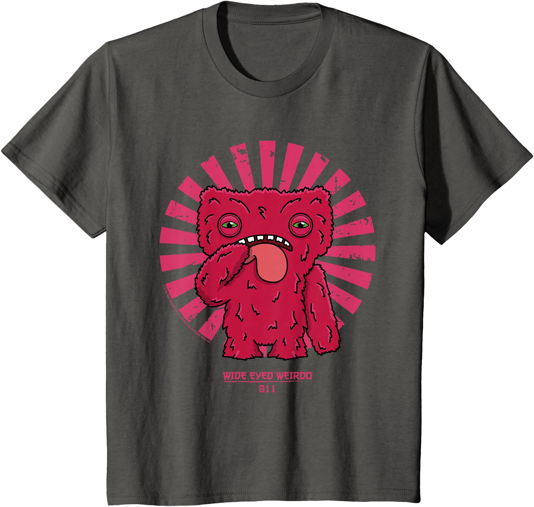 Kids Fuggler Wide Eyed Weirdo 011 Retro Japanese Text