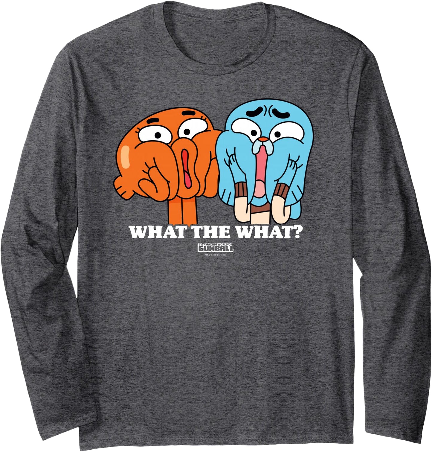 The Amazing World of Gumball What the What? Cartoon Long Sleeve