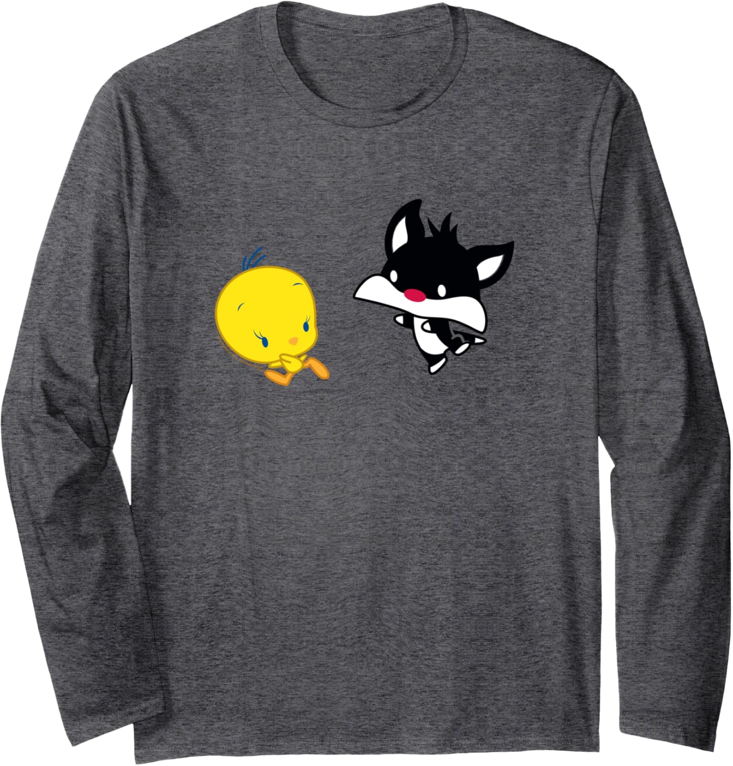 Looney Tunes Sylvester and Tweety Chibi Chase Long Sleeve