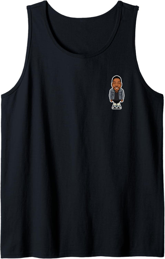 Aaron Spears Drummer Kawaii Chibi Design Tank Top