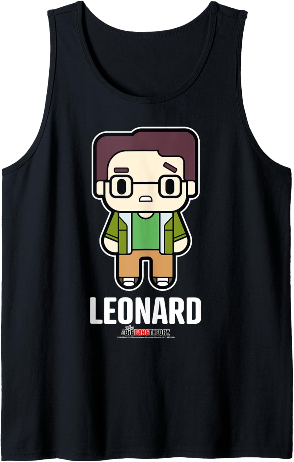 The Big Bang Theory Chibi Leonard Tank Top