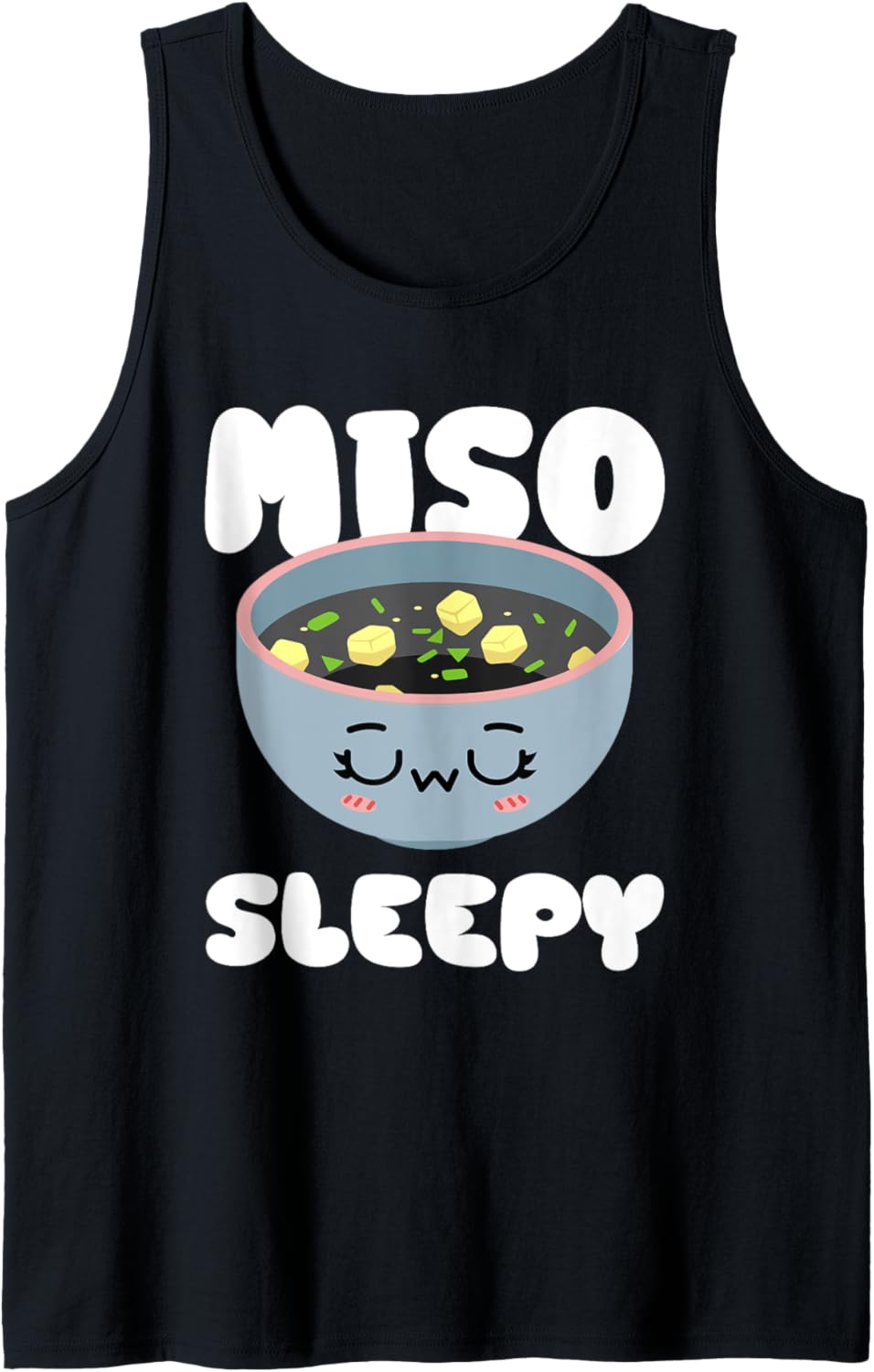 Miso Anime Japanese Food Lover Tank Top