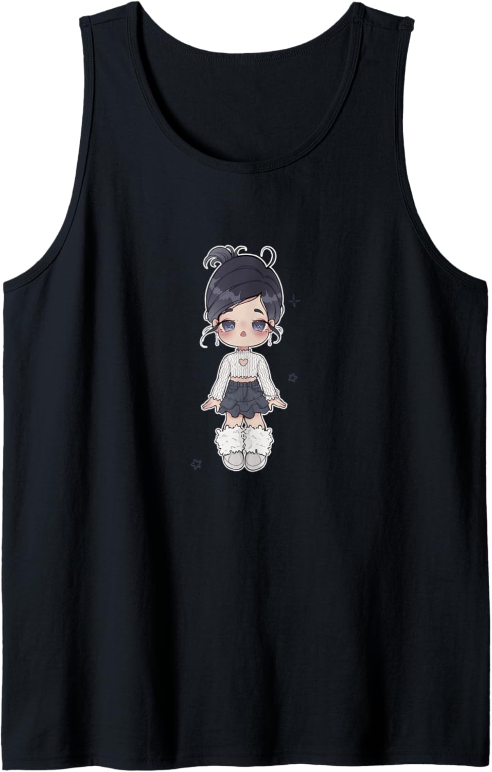 A Chibi Coquette Girl Tank Top