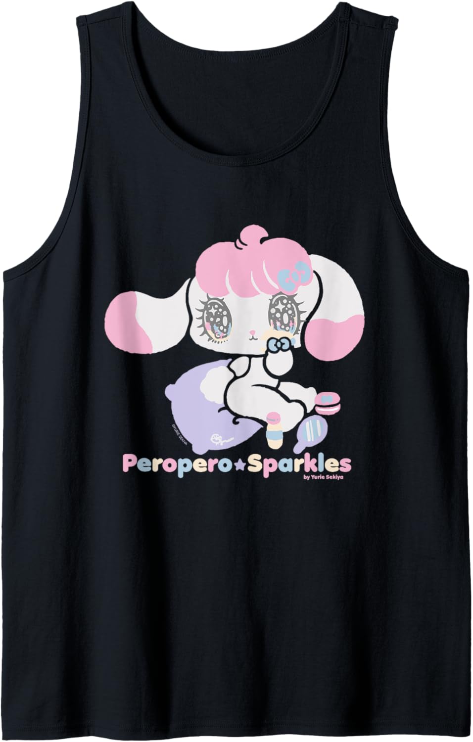 PeroPero Sparkles Manga Cune Chibi Kawaii Tank Top
