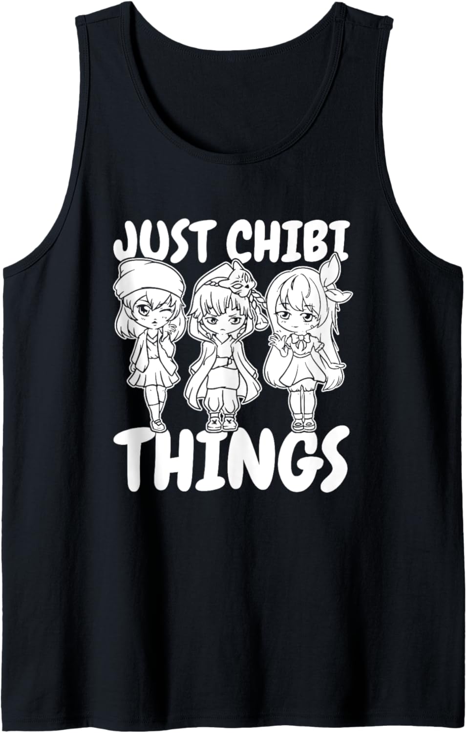 Anime Manga Kawaii Otaku Japan - Cosplay Japanese Chibi Tank Top