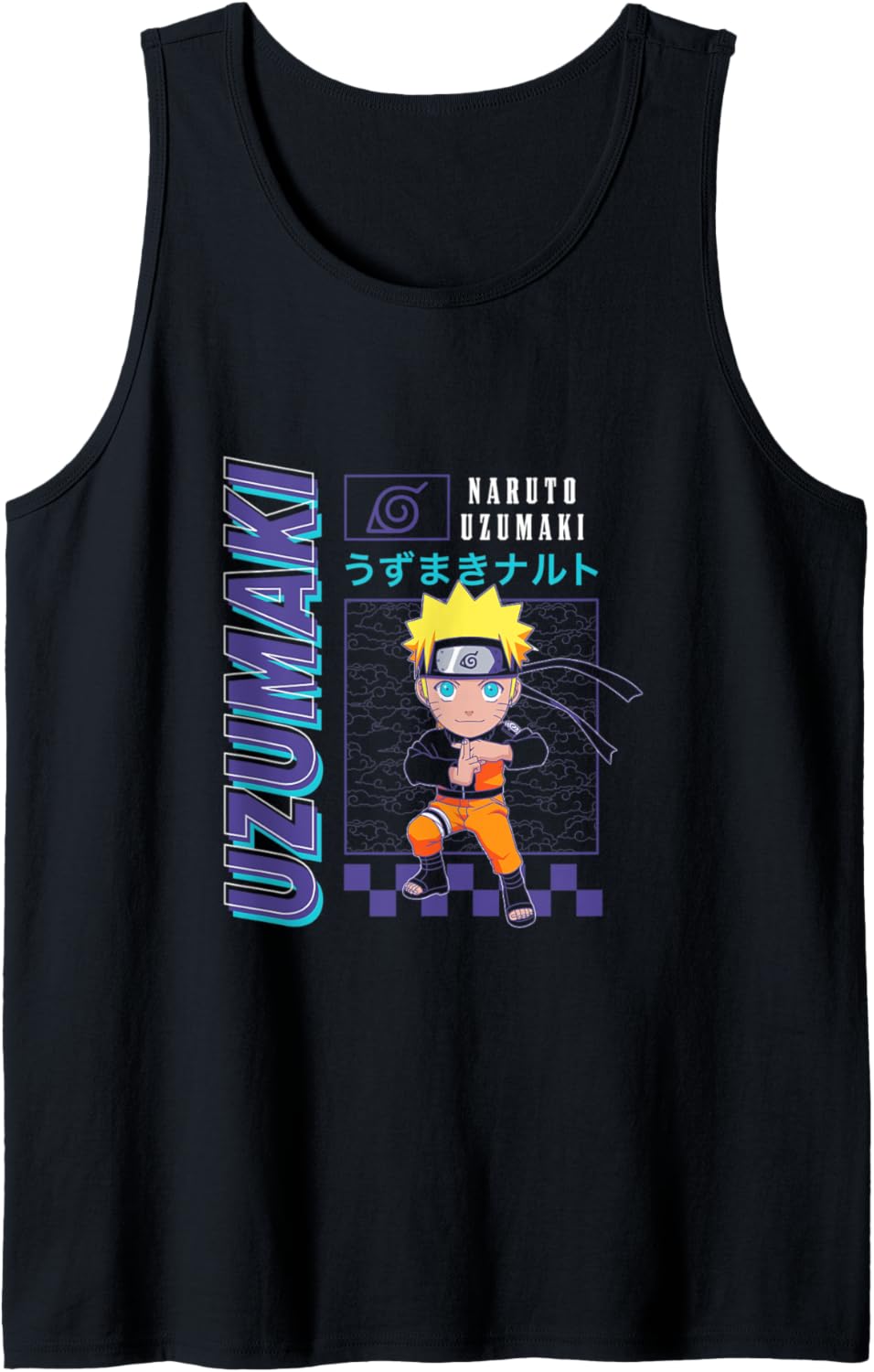 Naruto Shippuden Uzumaki Chibi Tank Top