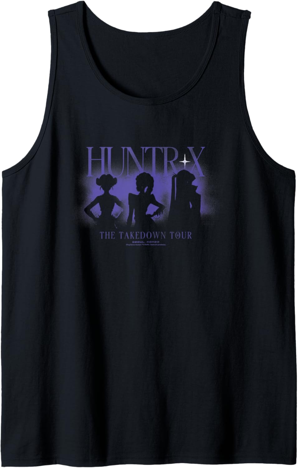 Kpop Demon Hunters Halloween Huntrix The Takedown Tour Tank Top