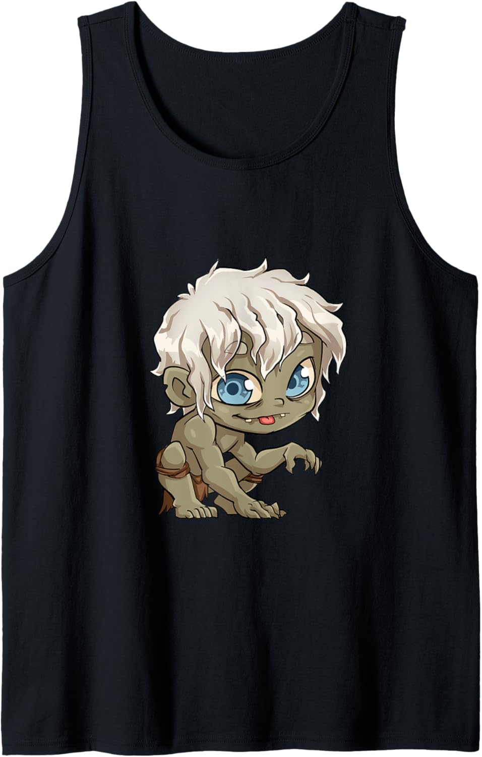 Cute little Chibi Goblin Fantasy Creature Tank Top