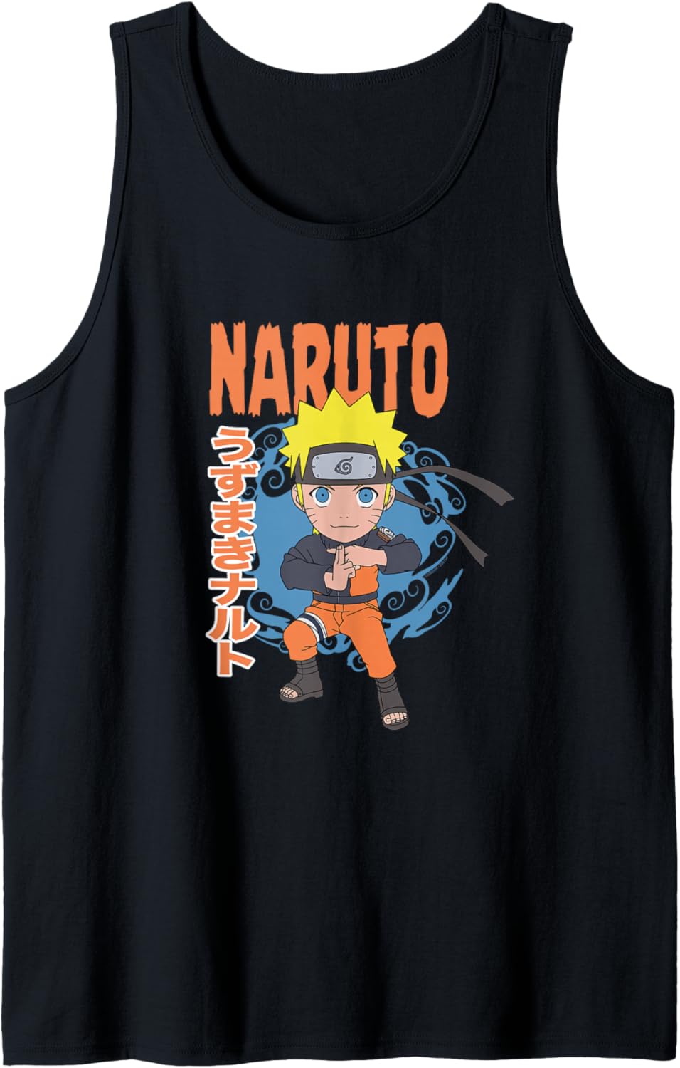 Naruto Shippuden Chibi Naruto Pose Tank Top
