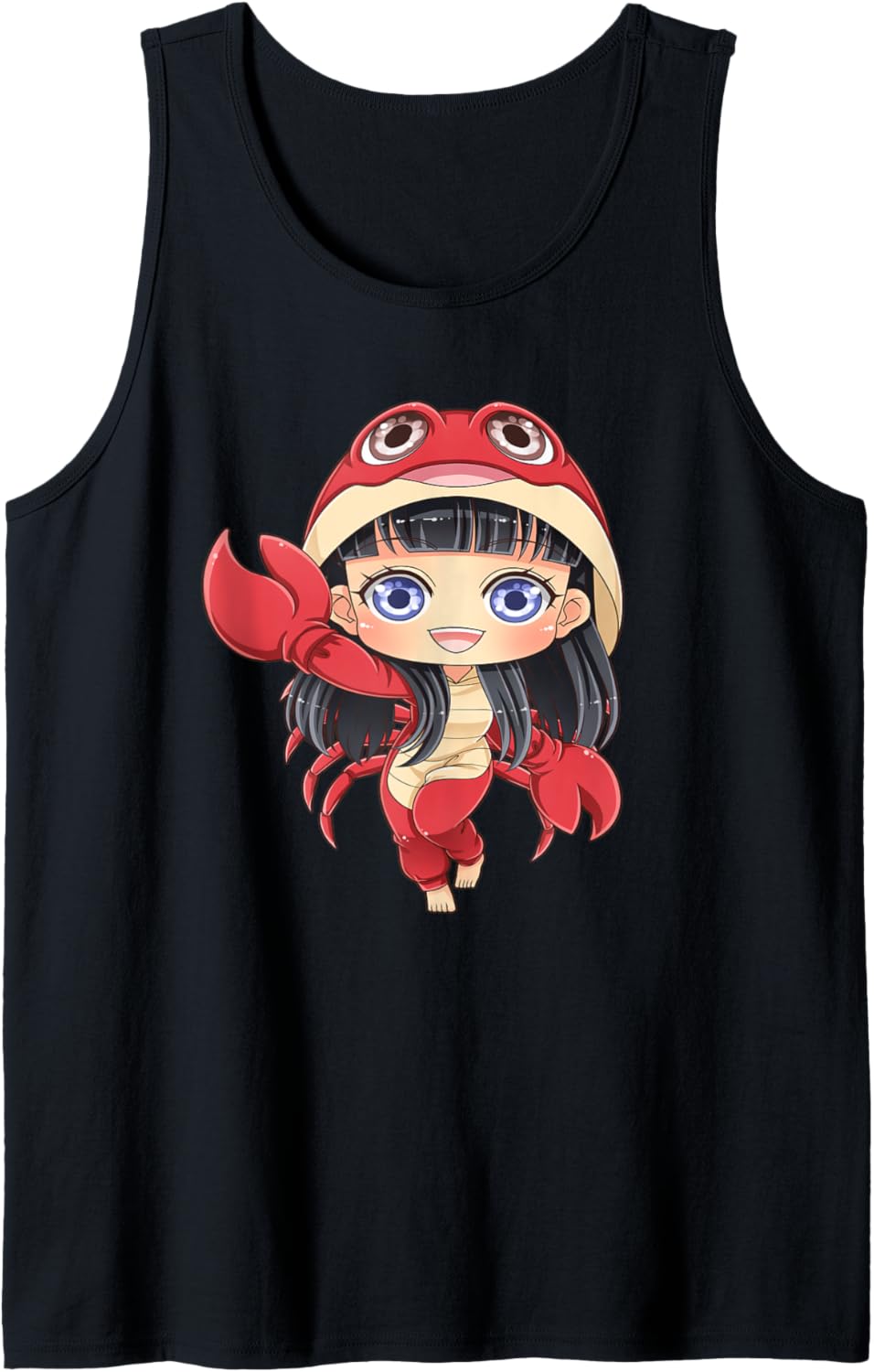 Cancer Mosbies Anime Chibi June July Birthday Present Tank Top