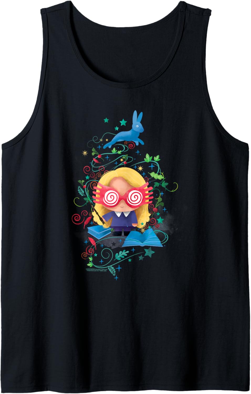 Harry Potter Luna Lovegood Chibi Tank Top