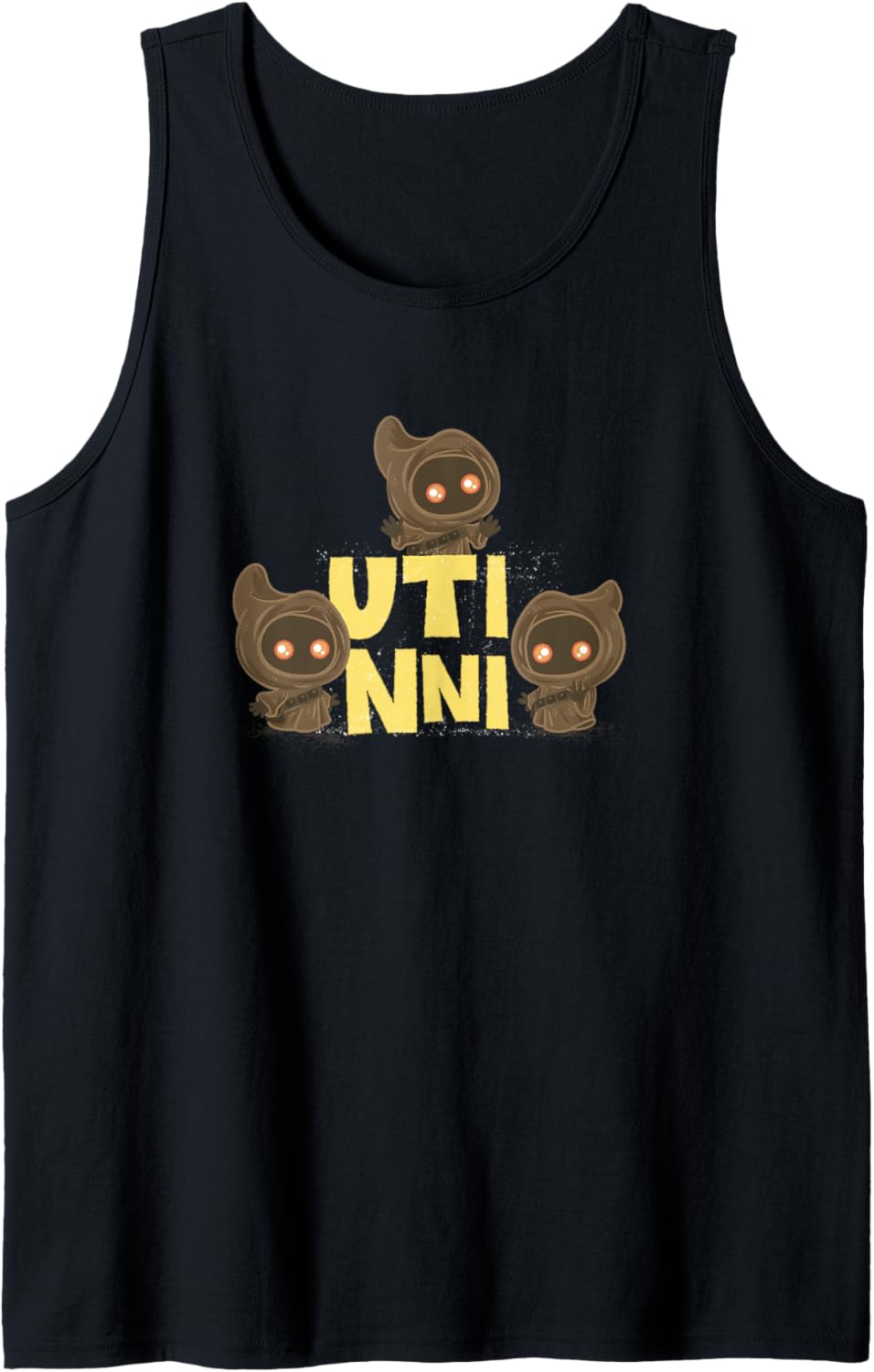 Star Wars The Mandalorian Utinni Jawa Chibi Group Disney+ Tank Top