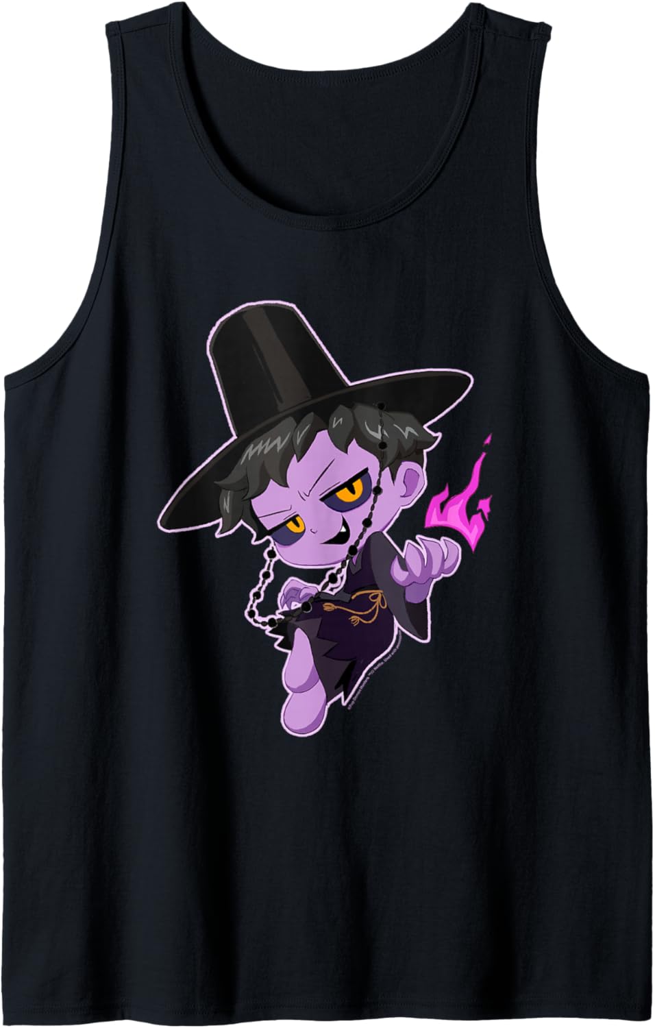 Kpop Demon Hunters Halloween Mischievous Chibi Demon Jinu Tank Top