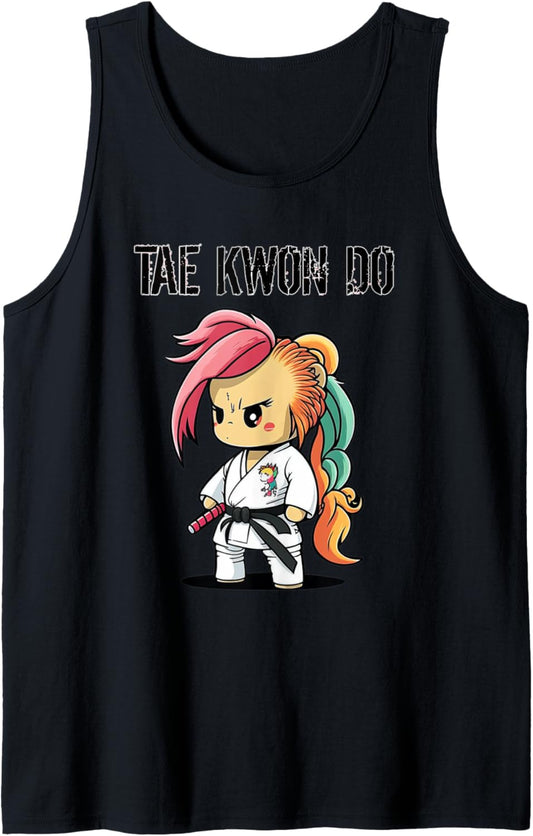 Chibi Animal Taekwondo - Korean Martial Arts Chibi Animal Tank Top