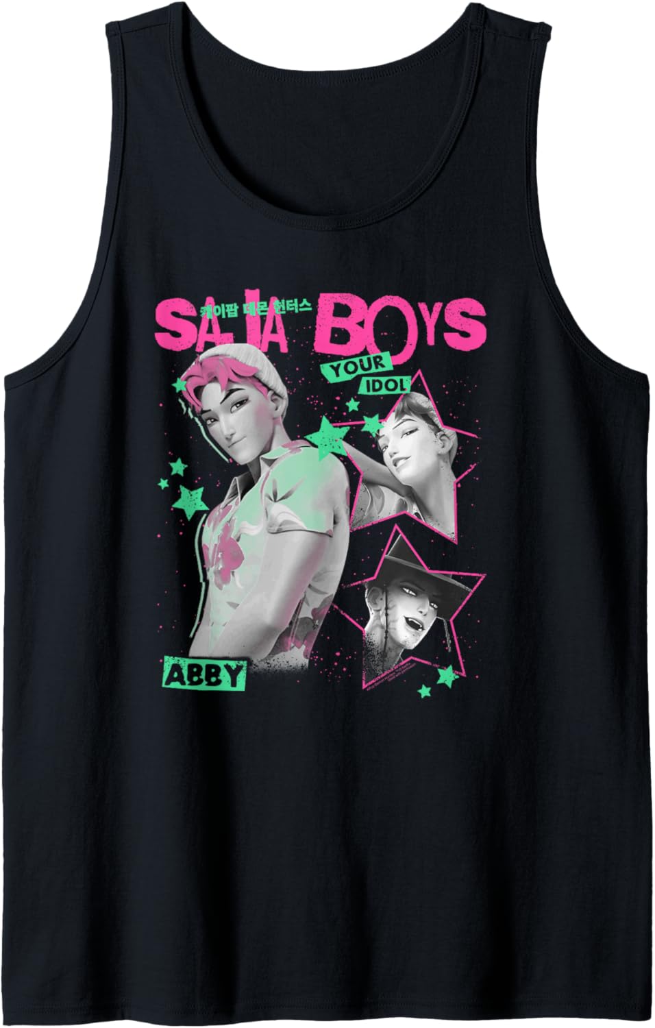 Kpop Demon Hunters Halloween Saja Boys Your Idol Abby Tank Top