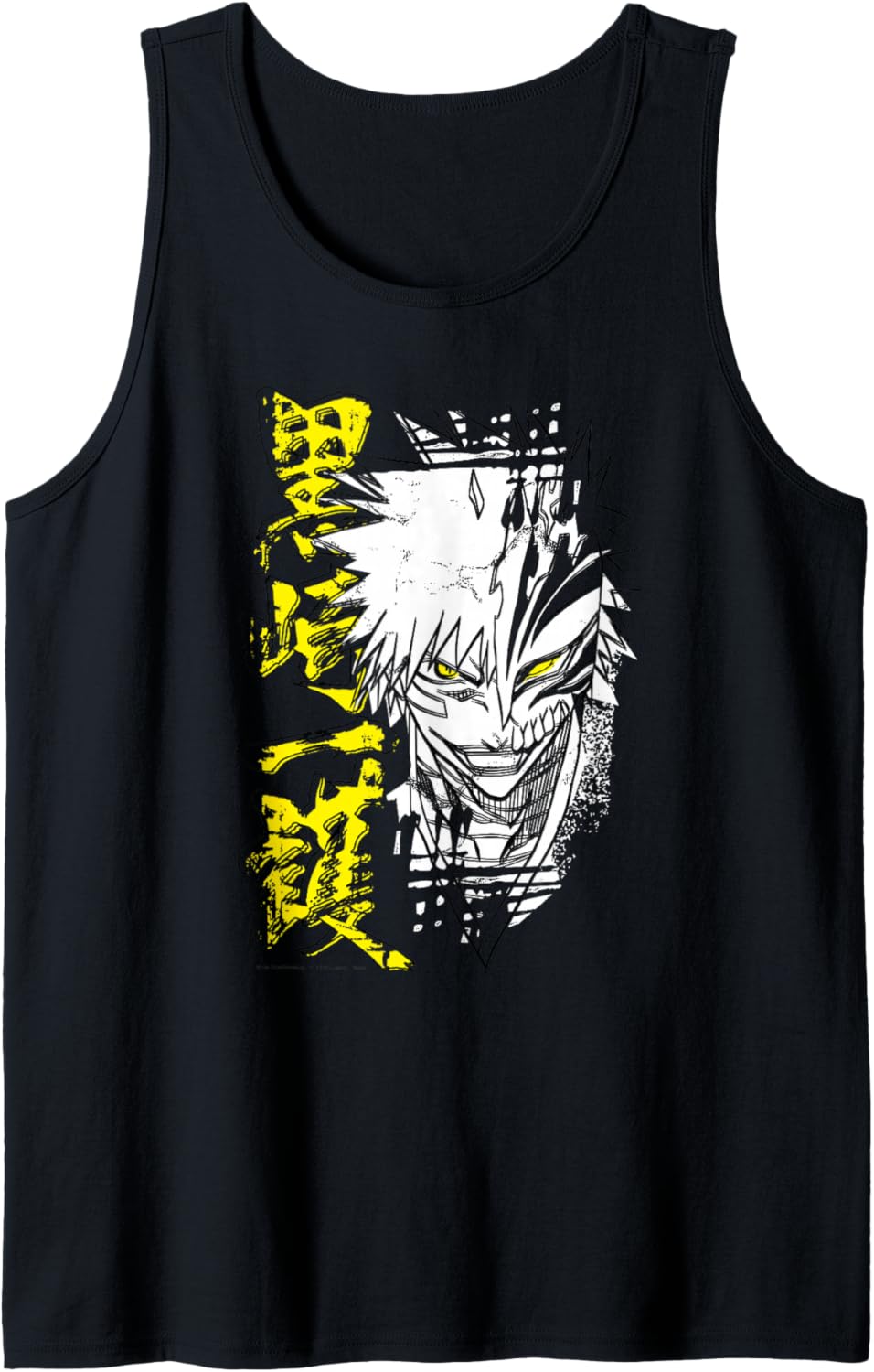 Bleach Ichigo Hollow Outline Sketch Anime Tank Top