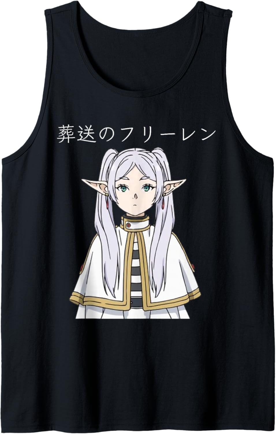 Frieren Beyond Journey's End, Isekai Anime Manga Video Game Tank Top