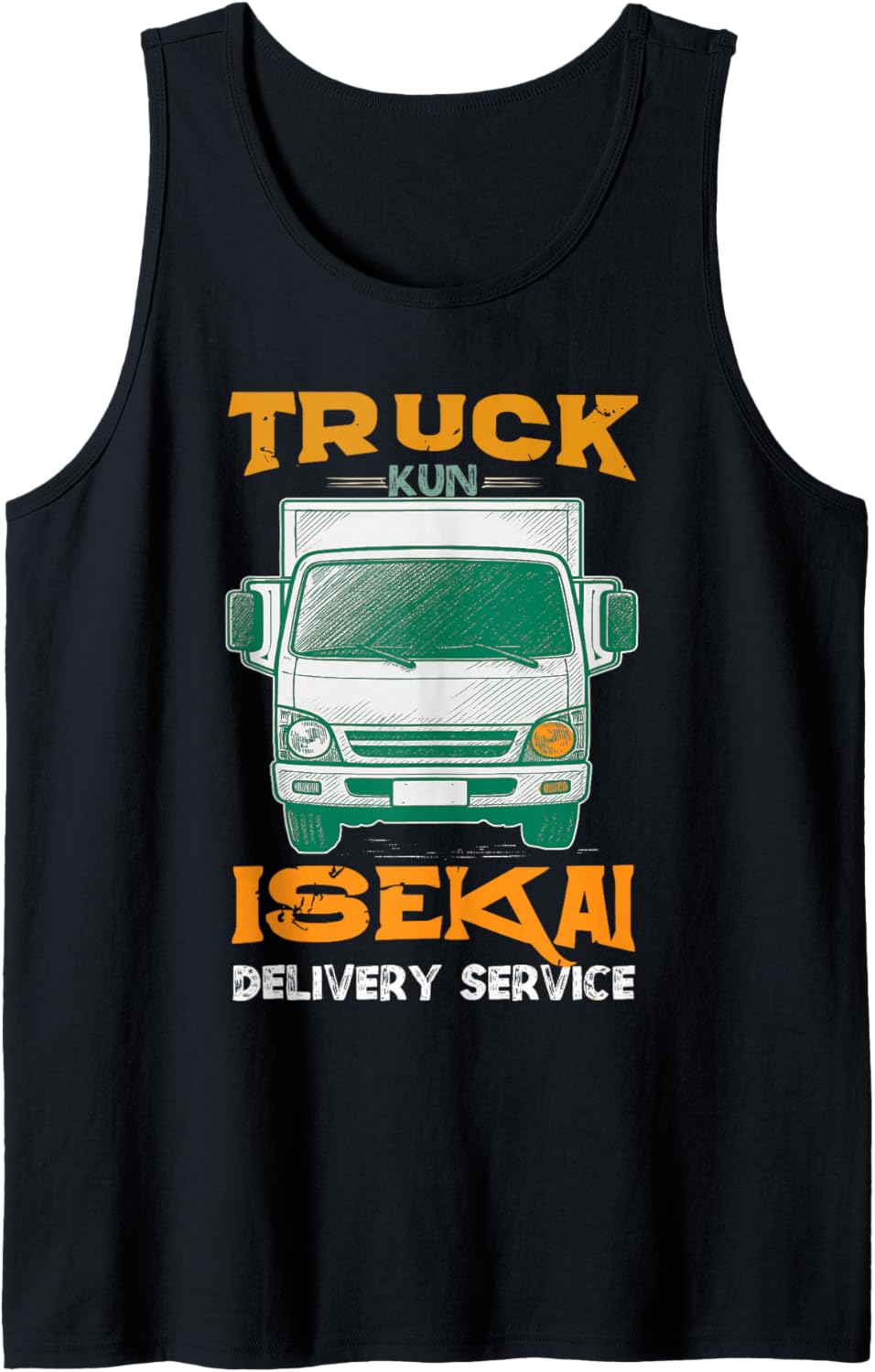 Anime Isekai Truck Kun funny Retro Otaku TEE For Men Women Tank Top
