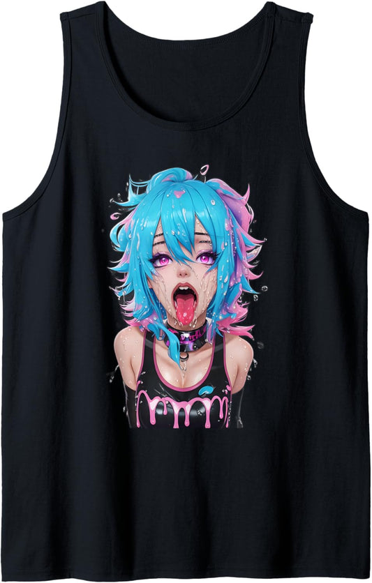 Ahego Anime henti Waifu Tank Top