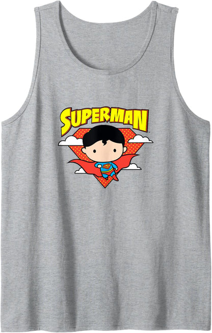 Superman Cute Chibi Tank Top