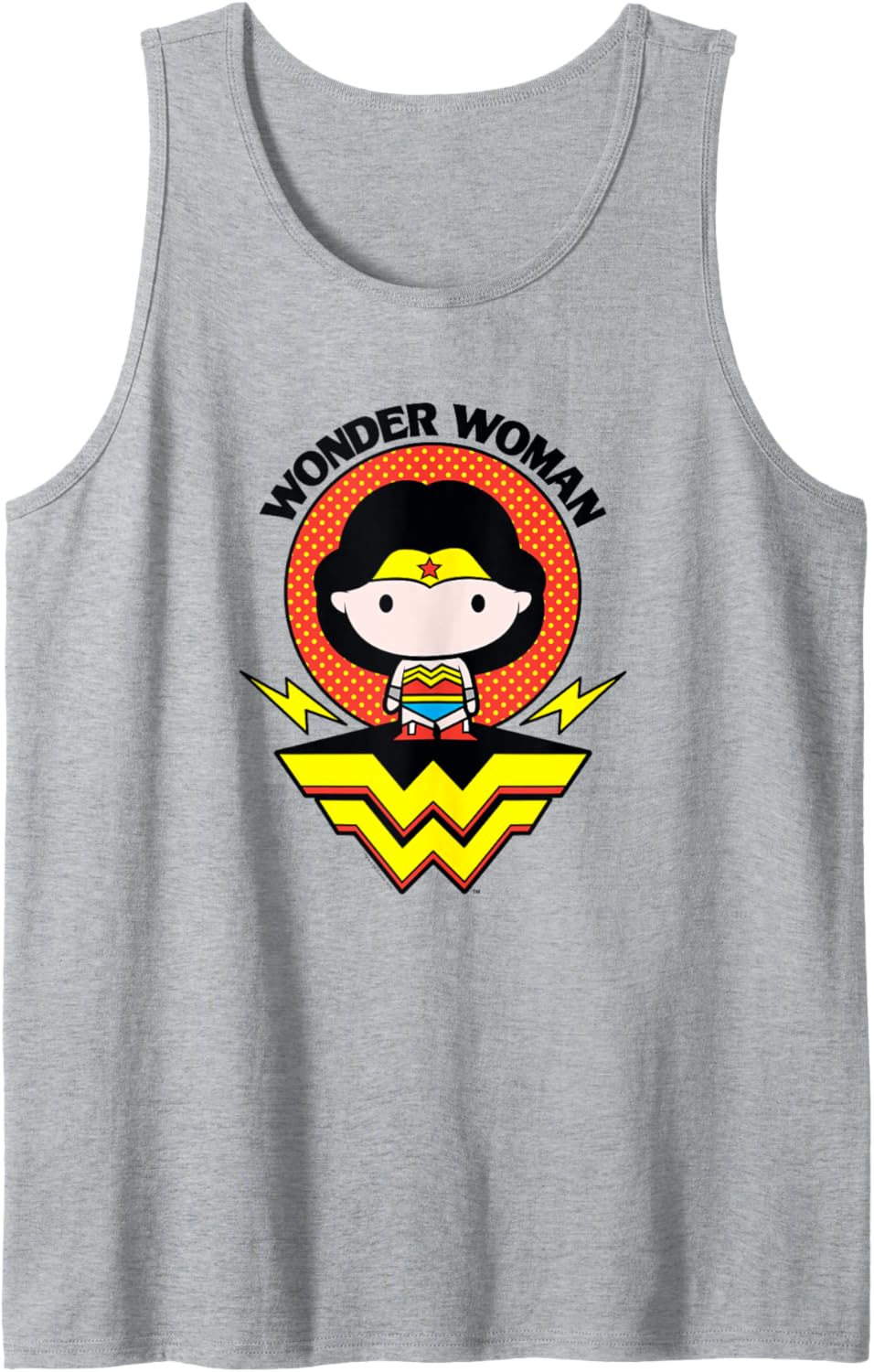 Wonder Woman Cute Chibi Tank Top