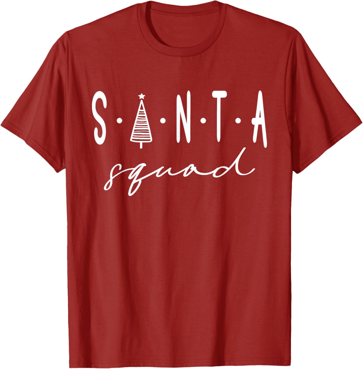 Santa Squad Christmas Team Santa Crew Family Matching Xmas