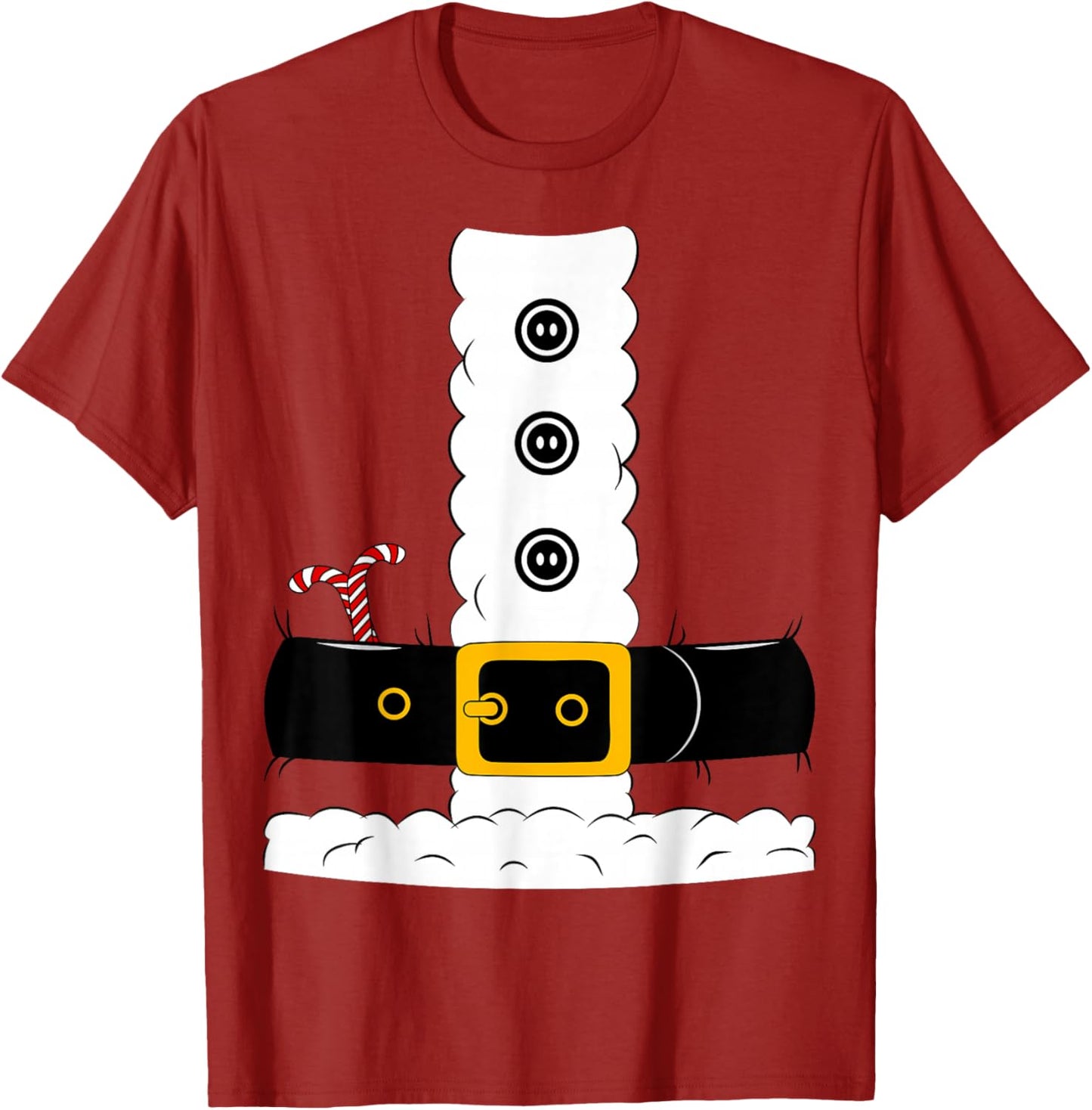 Christmas Tee Santa Claus Suit Adult Men Women Kids
