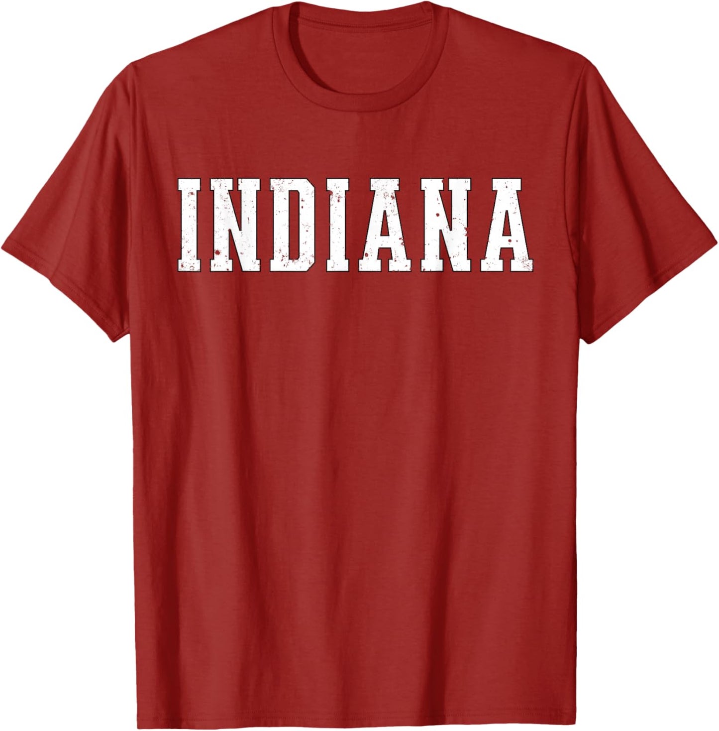 Indiana Vintage Athletic Sports red Style 80s 90s
