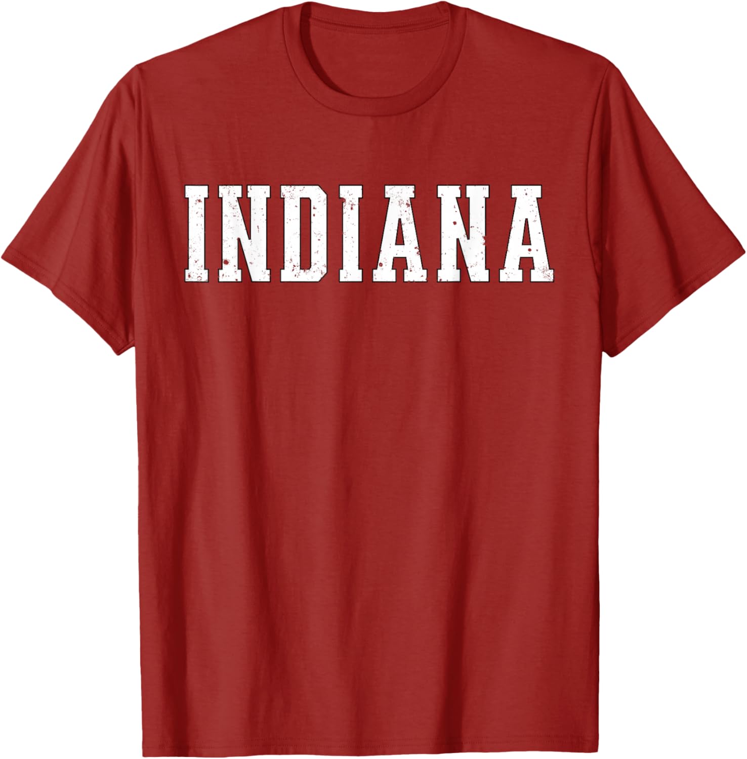 Indiana Vintage Athletic Sports red Style 80s 90s