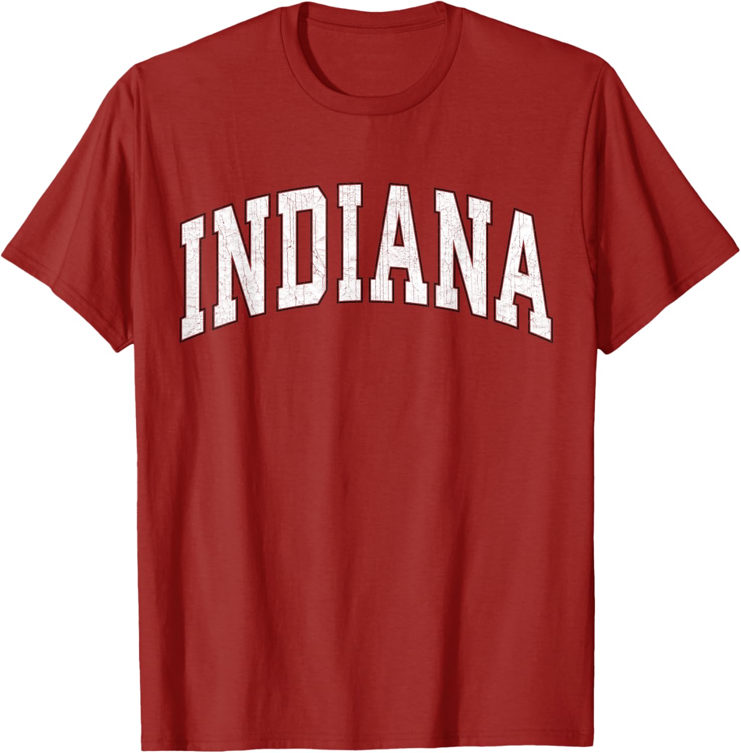 Indiana in Vintage Athletic Sports Style 80s 90s Men Women