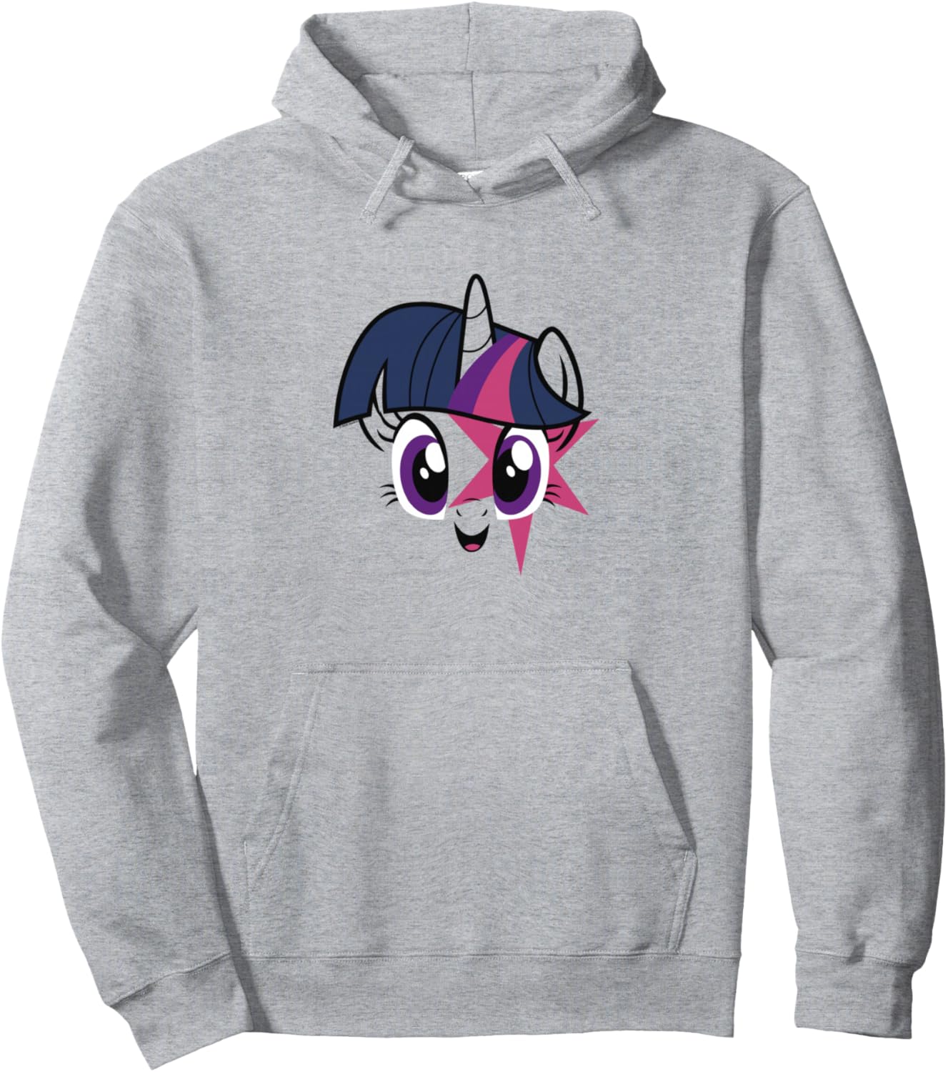 My Little Pony Twilight Sparkle Smiling Face Pullover Hoodie