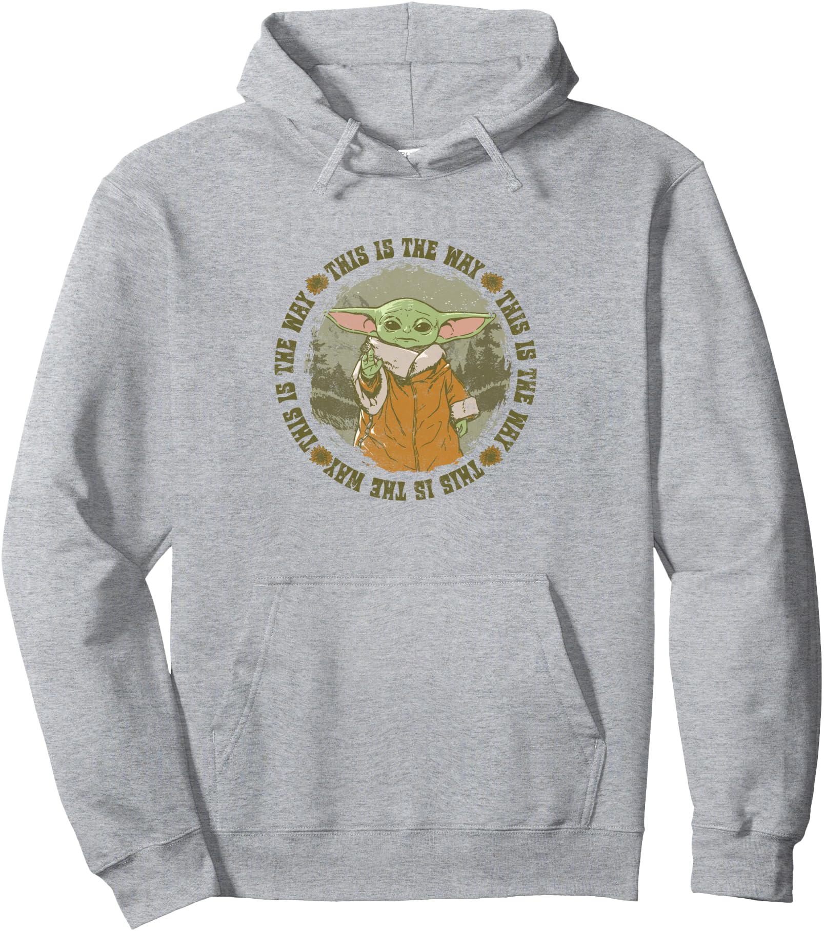 Star Wars: The Mandalorian Earth Day Grogu Conservation Way Pullover Hoodie
