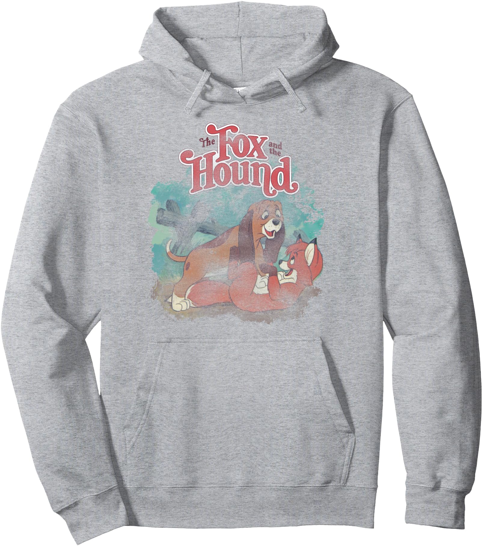 Disney The Fox and the Hound Vintage Classic Best Friends Pullover Hoodie