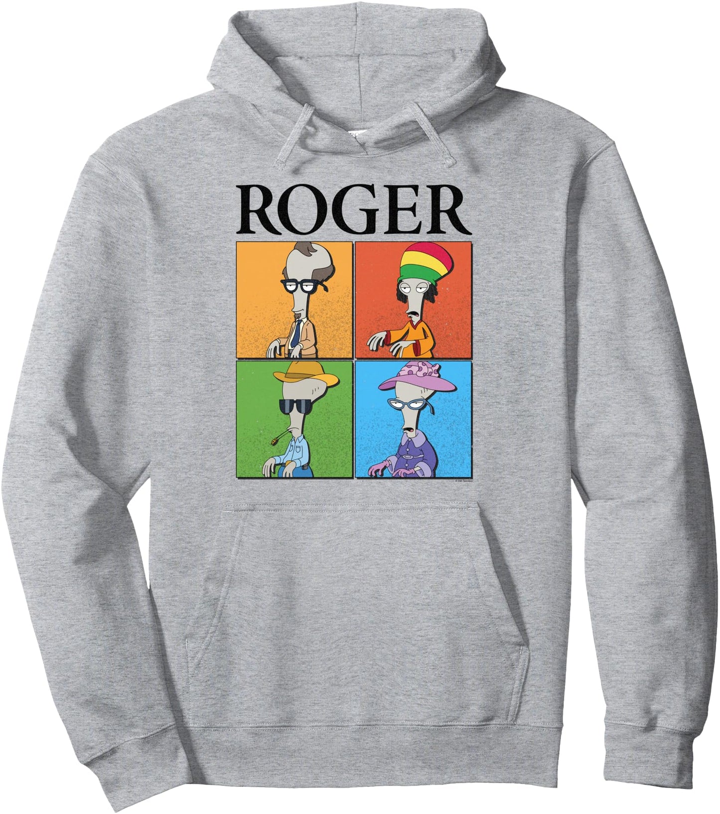 American Dad Roger Disguises Pop Art Cartoon Pullover Hoodie