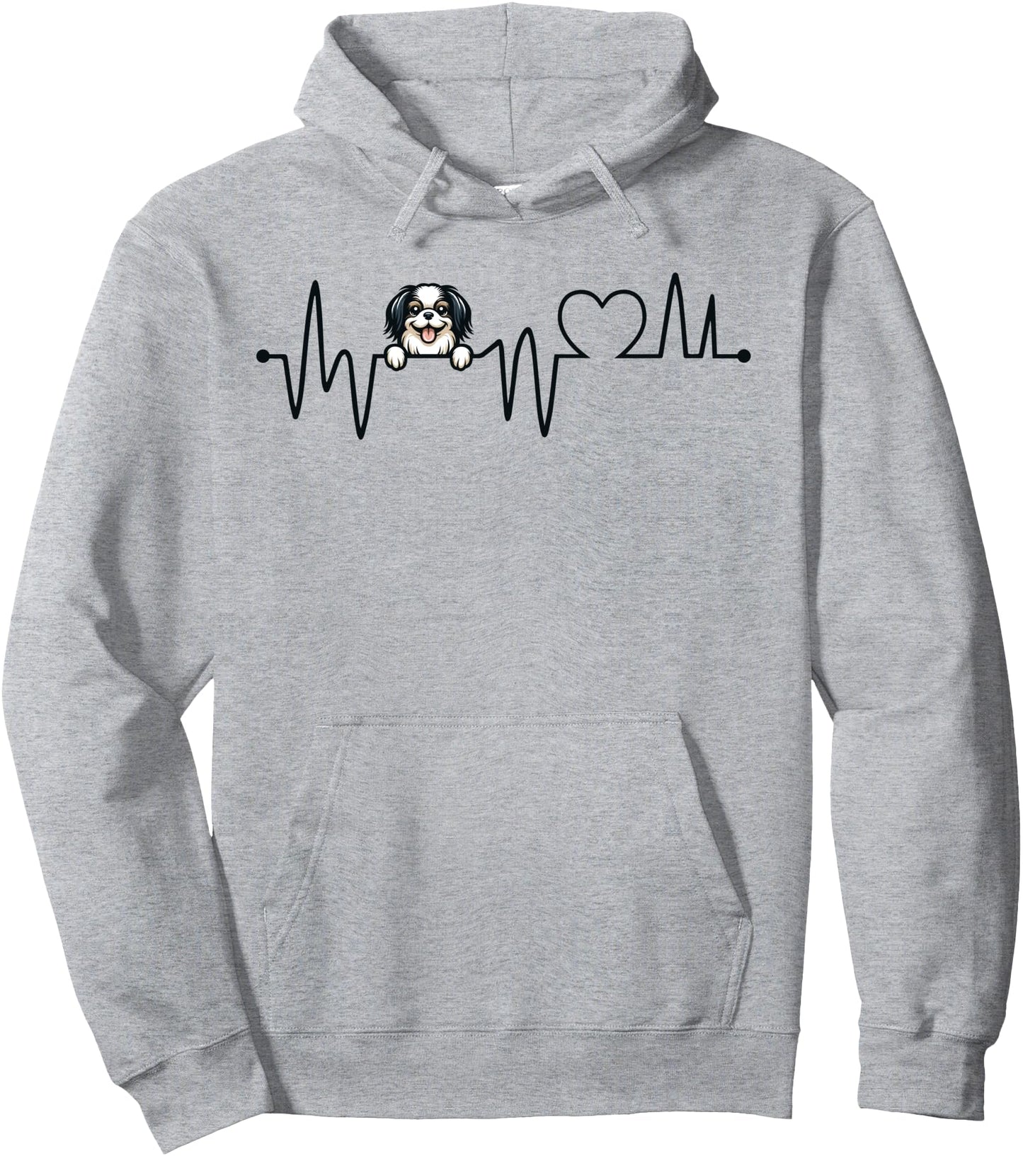 Cool Japanese Chin Art For Men Women Kids Chin Lover Pullover Hoodie