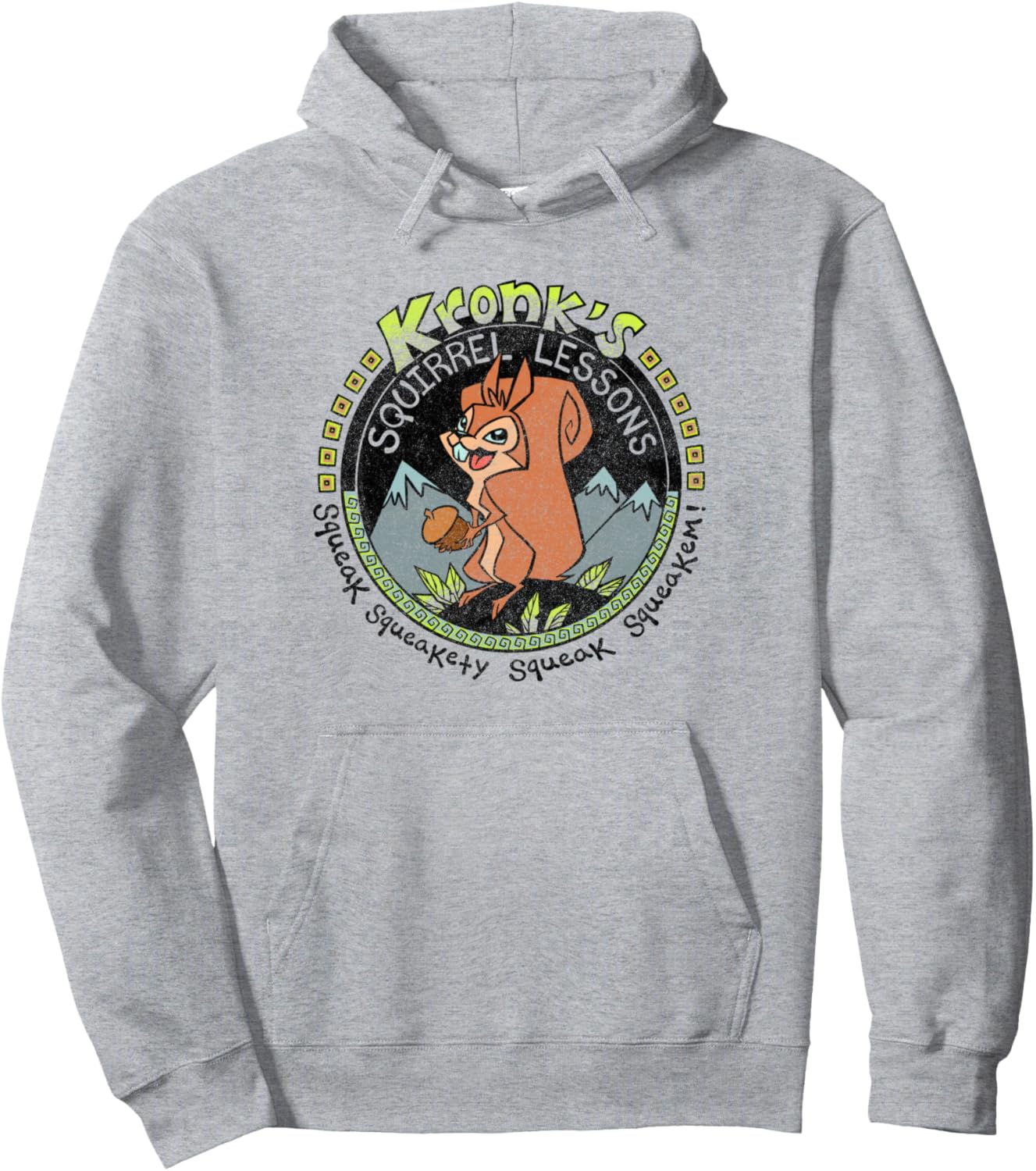 Disney The Emperor's New Groove Kronk's Squirrel Lessons Pullover Hoodie