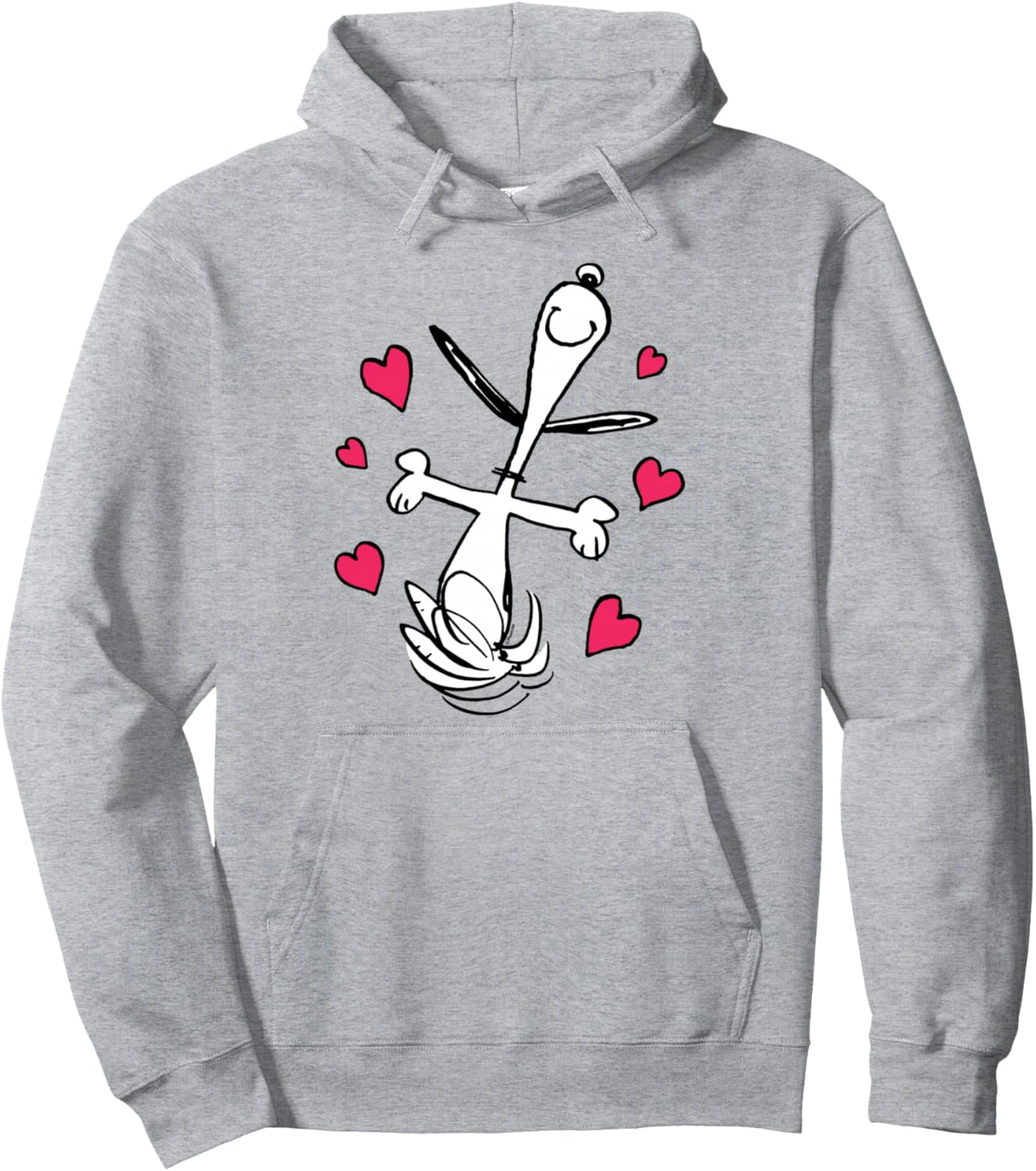Peanuts - Snoopy Dancing Hearts Pullover Hoodie