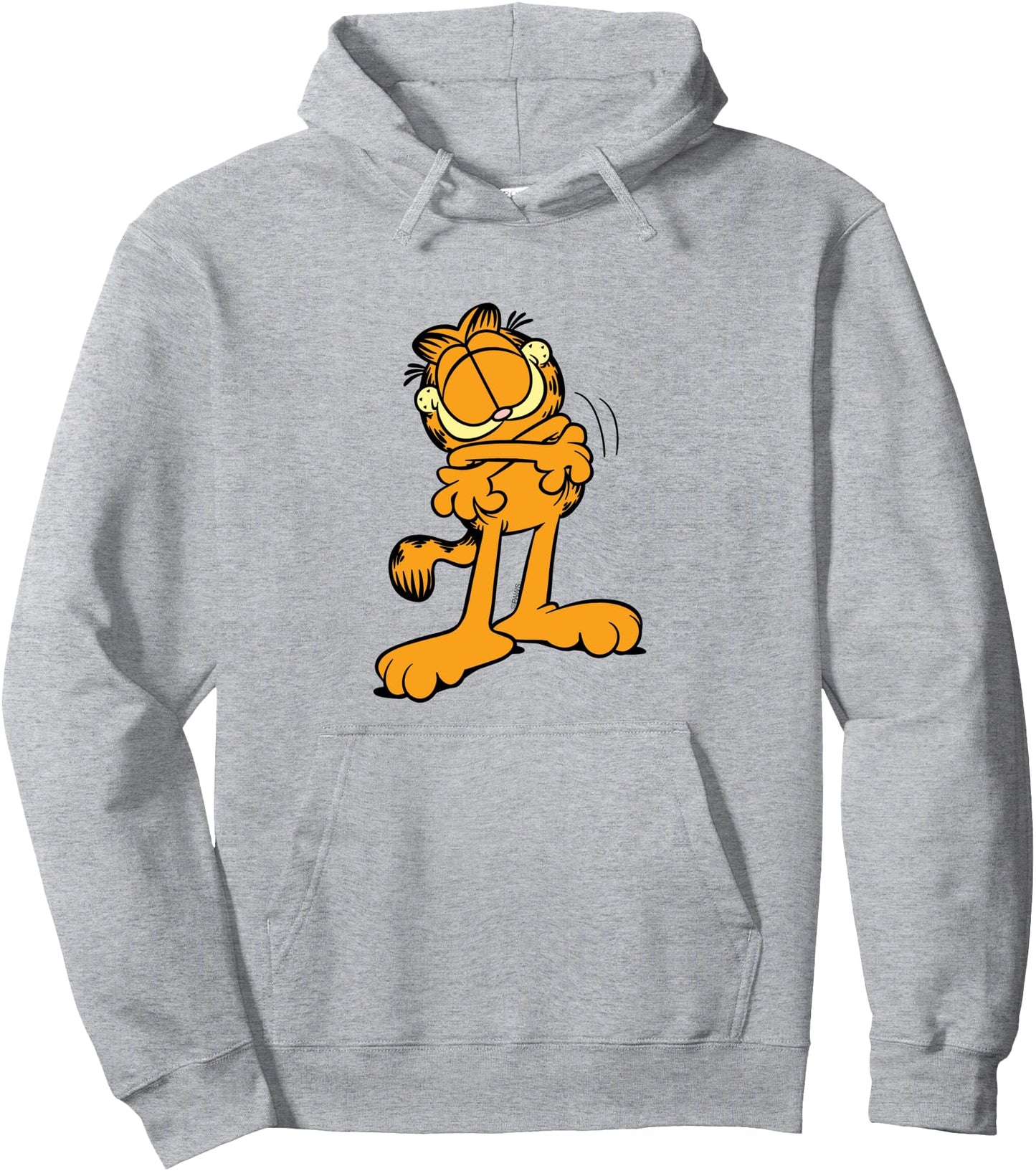 Garfield Self Hug Cute Cartoon Cat Pullover Hoodie
