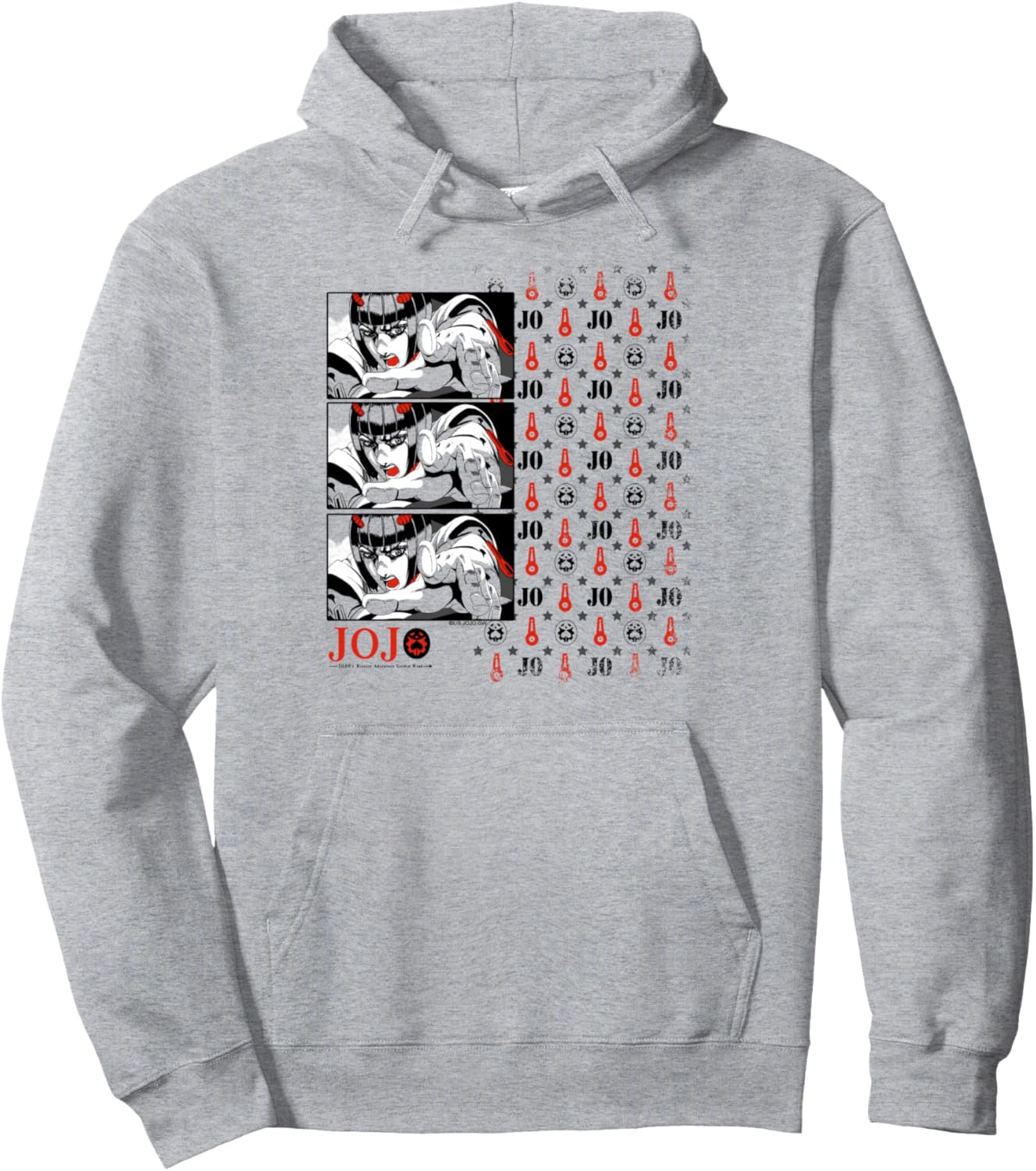 JoJo's Bizarre Adventure Pt 5 Bruno Bucciarati Zippers Anime Pullover Hoodie