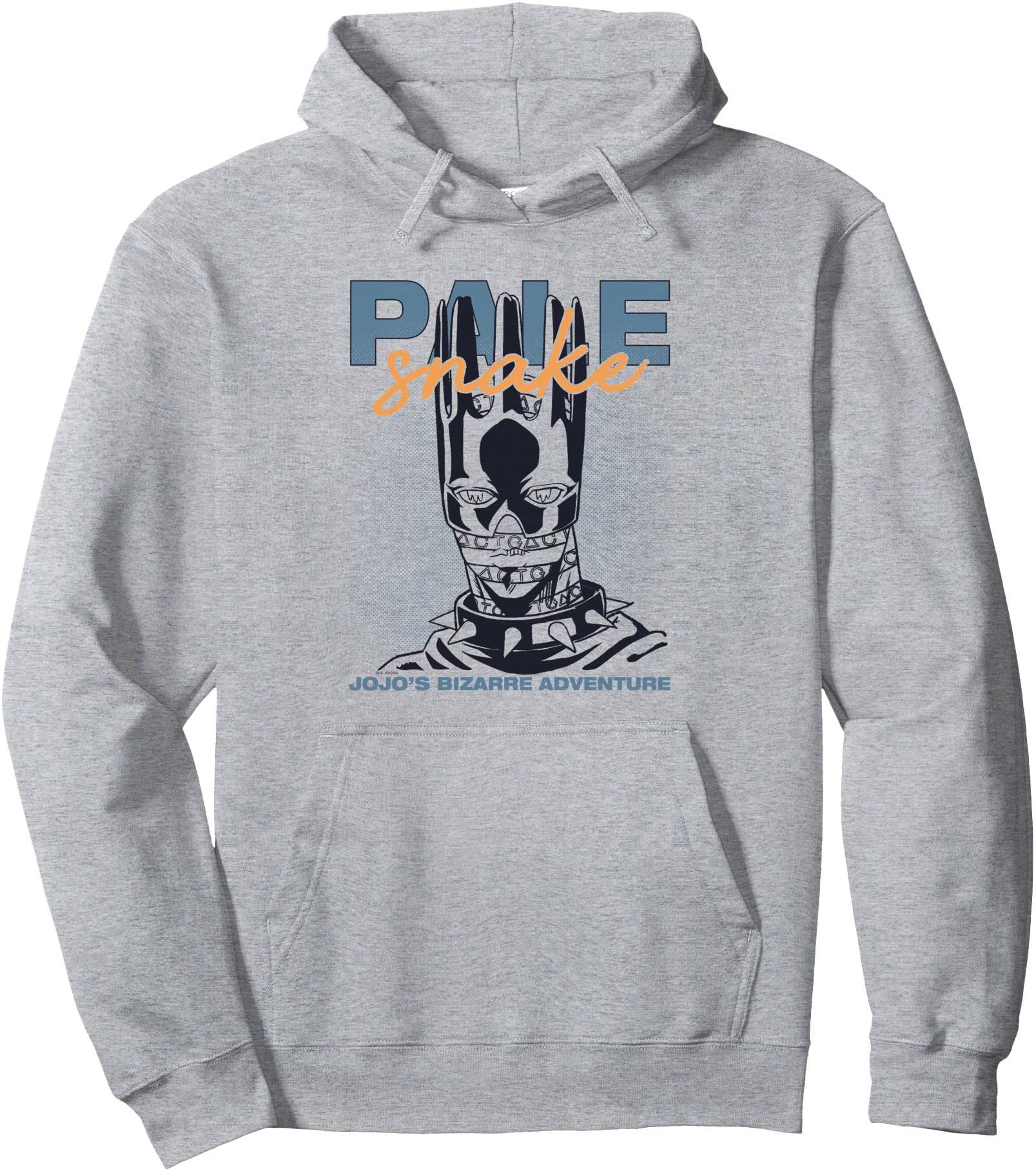 JoJo's Bizarre Adventure Pale Snake Retro Grid Anime Pullover Hoodie