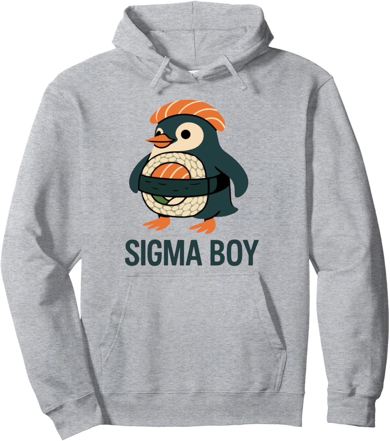Sigma Boy Italian Brainrot Boys Pullover Hoodie